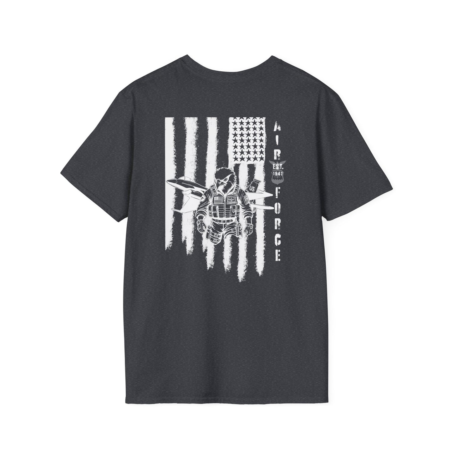 Air Force Softstyle T-Shirt - USAF Eagle Patriotic Shirt