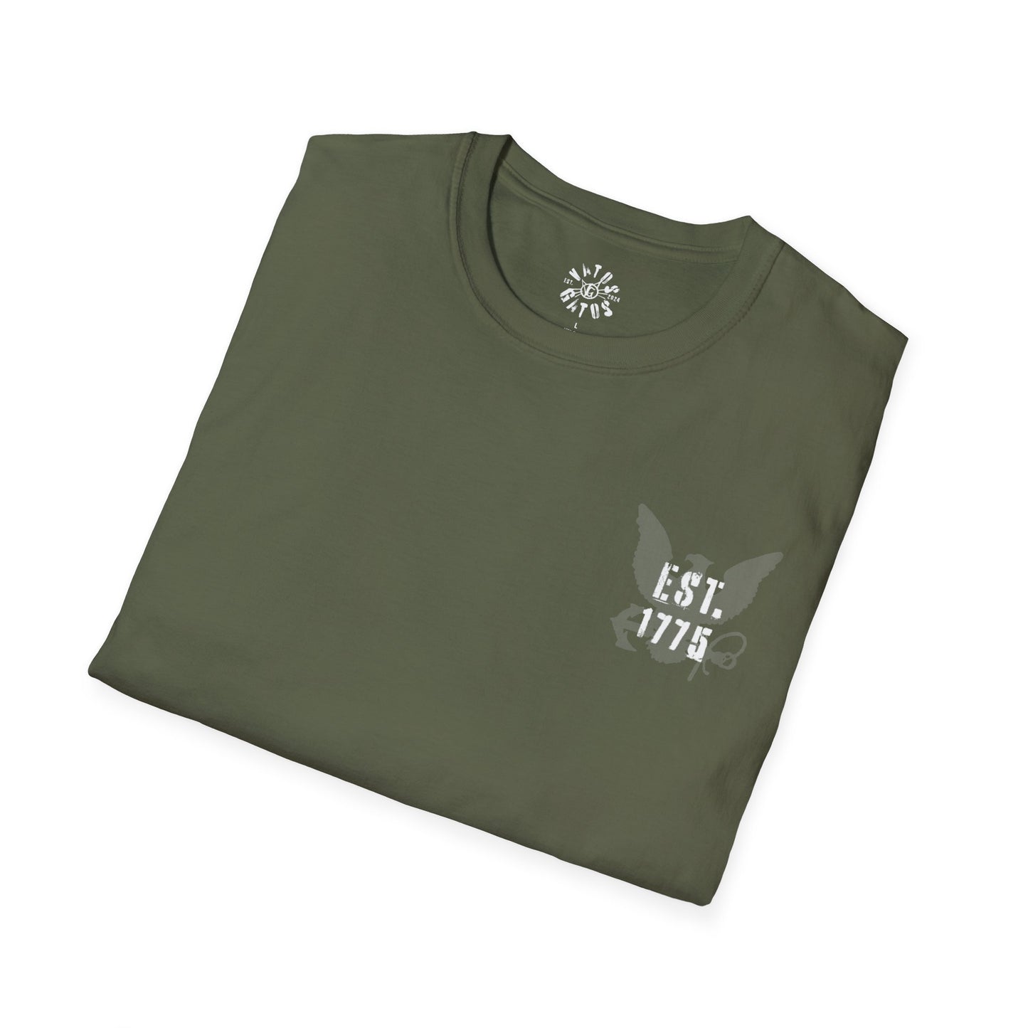 USN Softstyle T-Shirt - US Navy Goat Patriotic Shirt