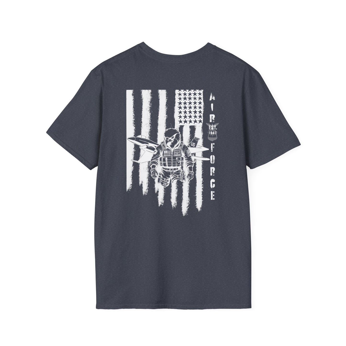 Air Force Softstyle T-Shirt - USAF Eagle Patriotic Shirt