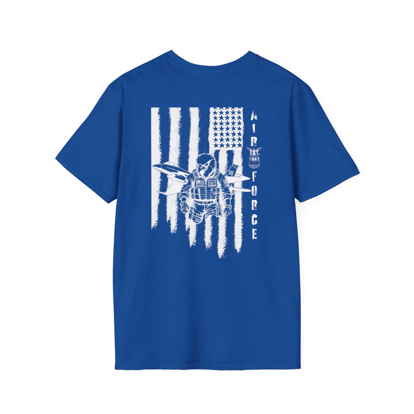 Air Force Softstyle T-Shirt - USAF Eagle Patriotic Shirt