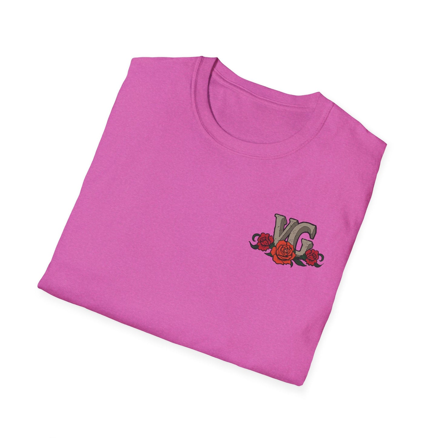 Softstyle Graphic T-Shirt - Floral Sugar Skull Woman