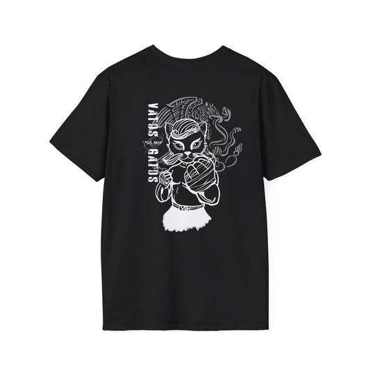 The OG Vato Gato Mexican Fighter — Bold Graphic Softstyle Tee | Streetwear