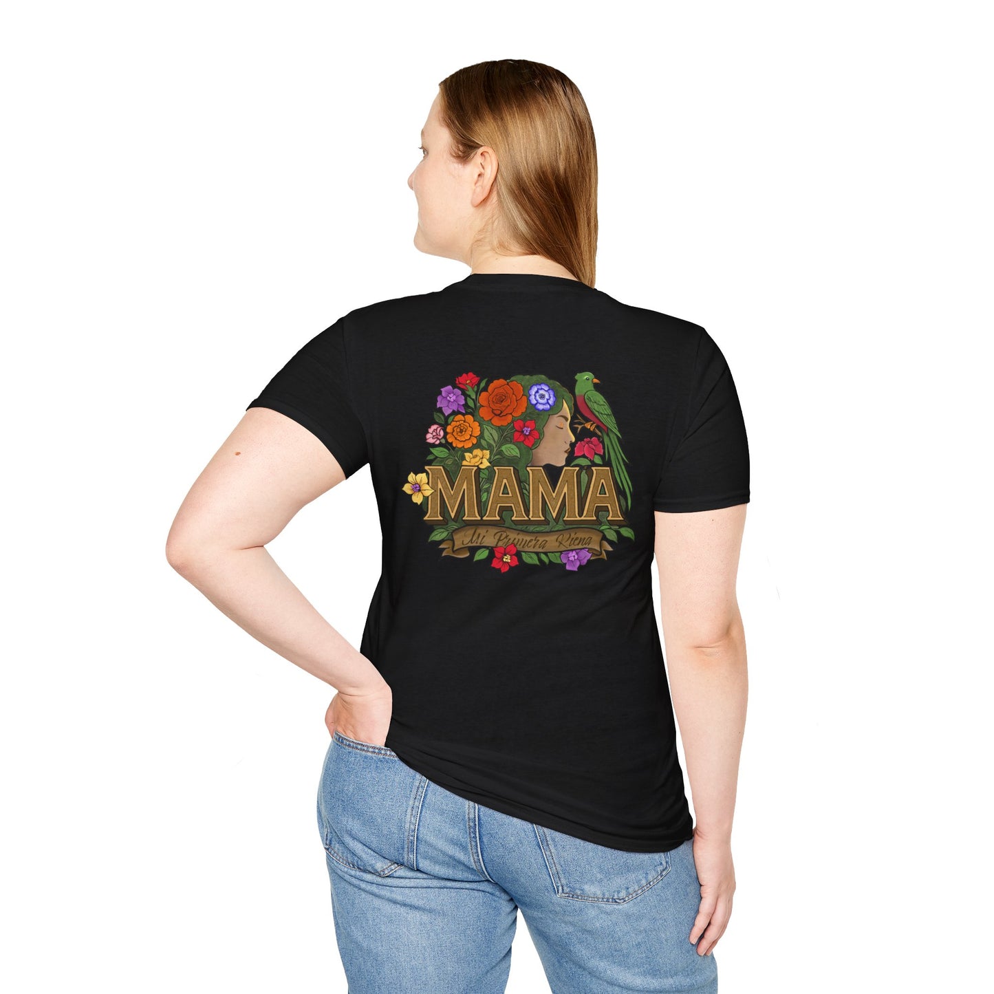 Perfect Gift for Moms | Floral Graphic Softstyle T-Shirt