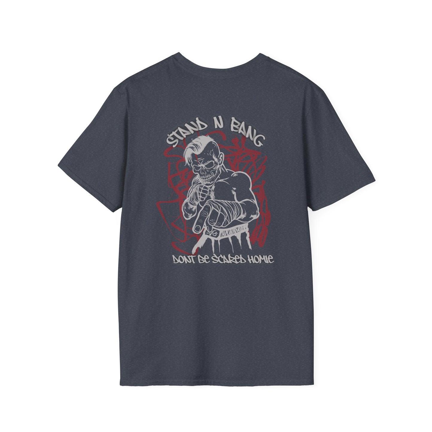 Softstyle Graphic T-Shirt - 'Stand N Bang'