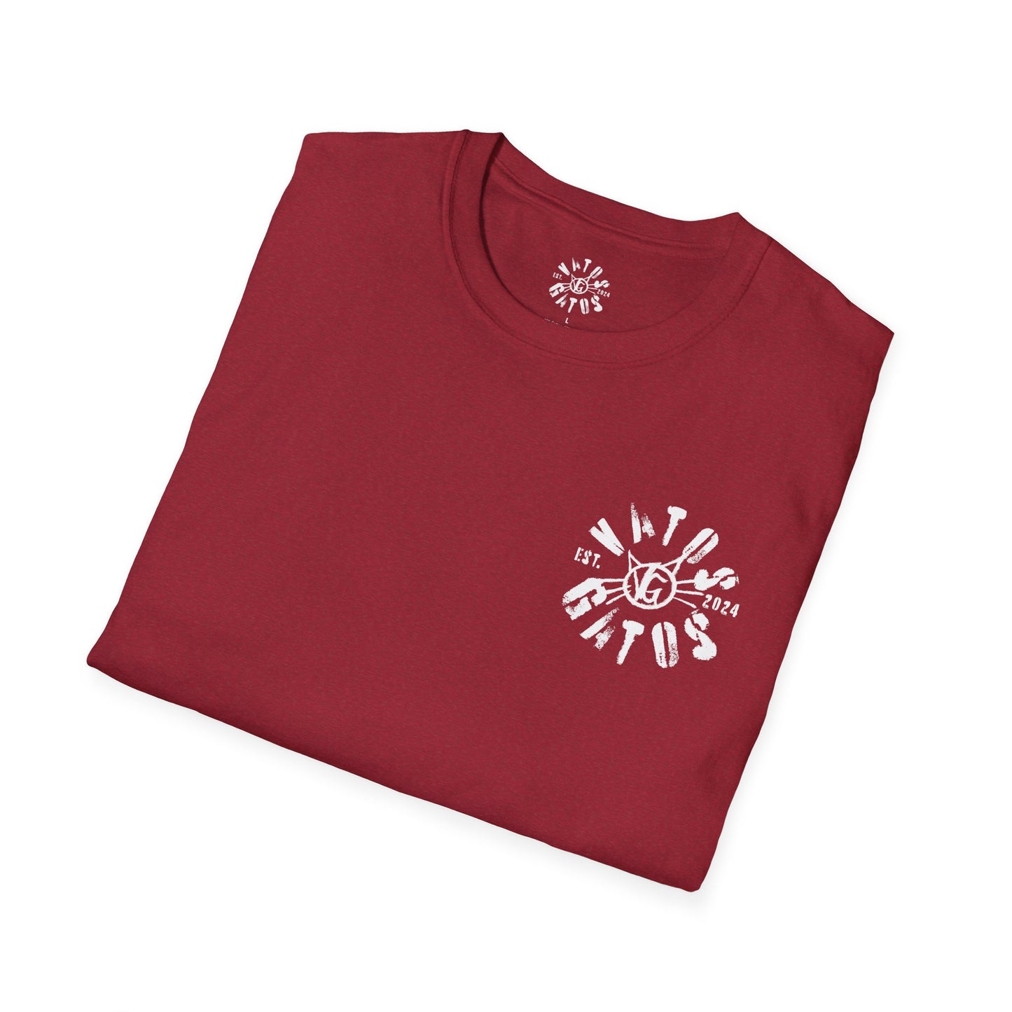 Softstyle T-Shirt - The OG Vato Gato Fighter Patriotic