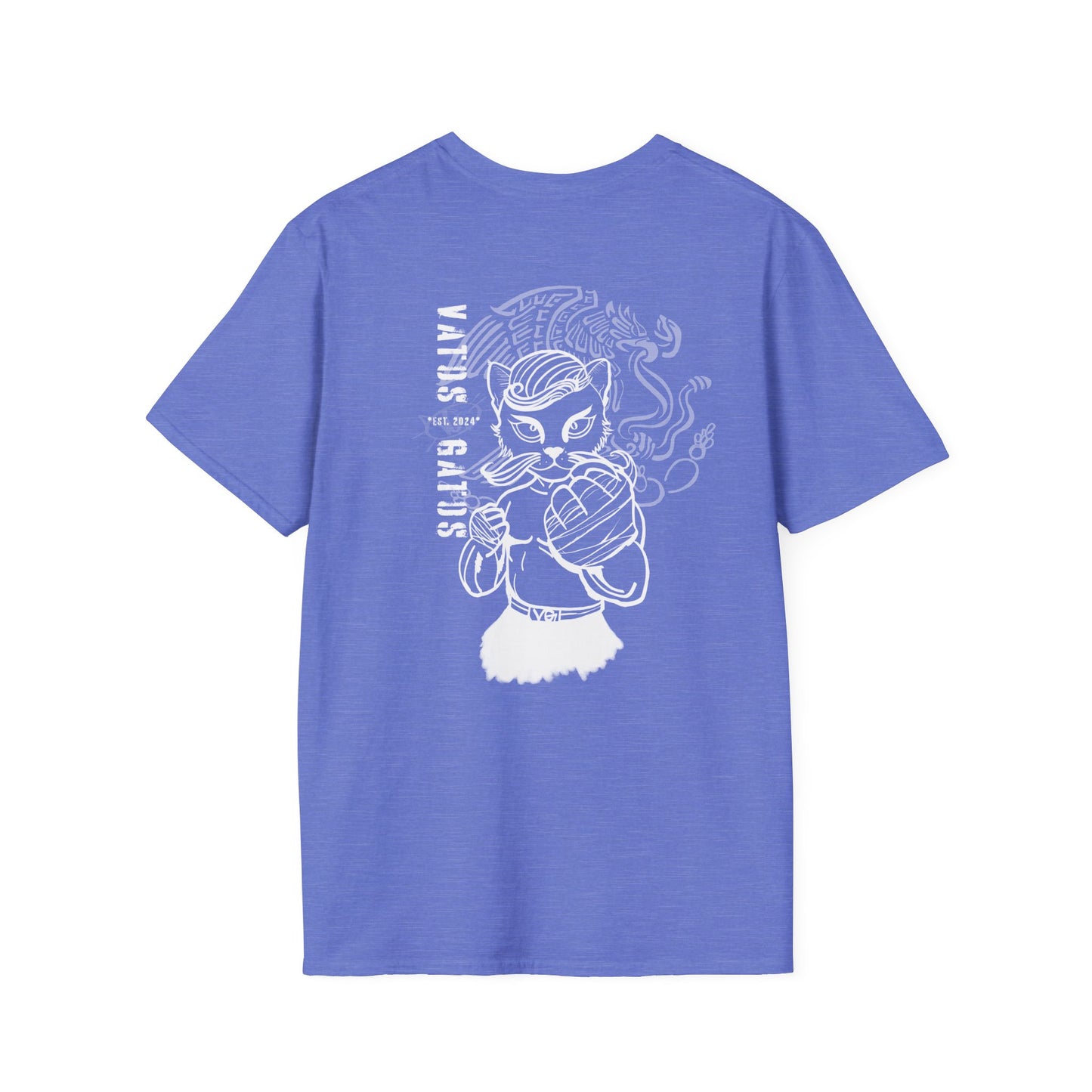 The OG Vato Gato Mexican Fighter — Bold Graphic Softstyle Tee | Streetwear