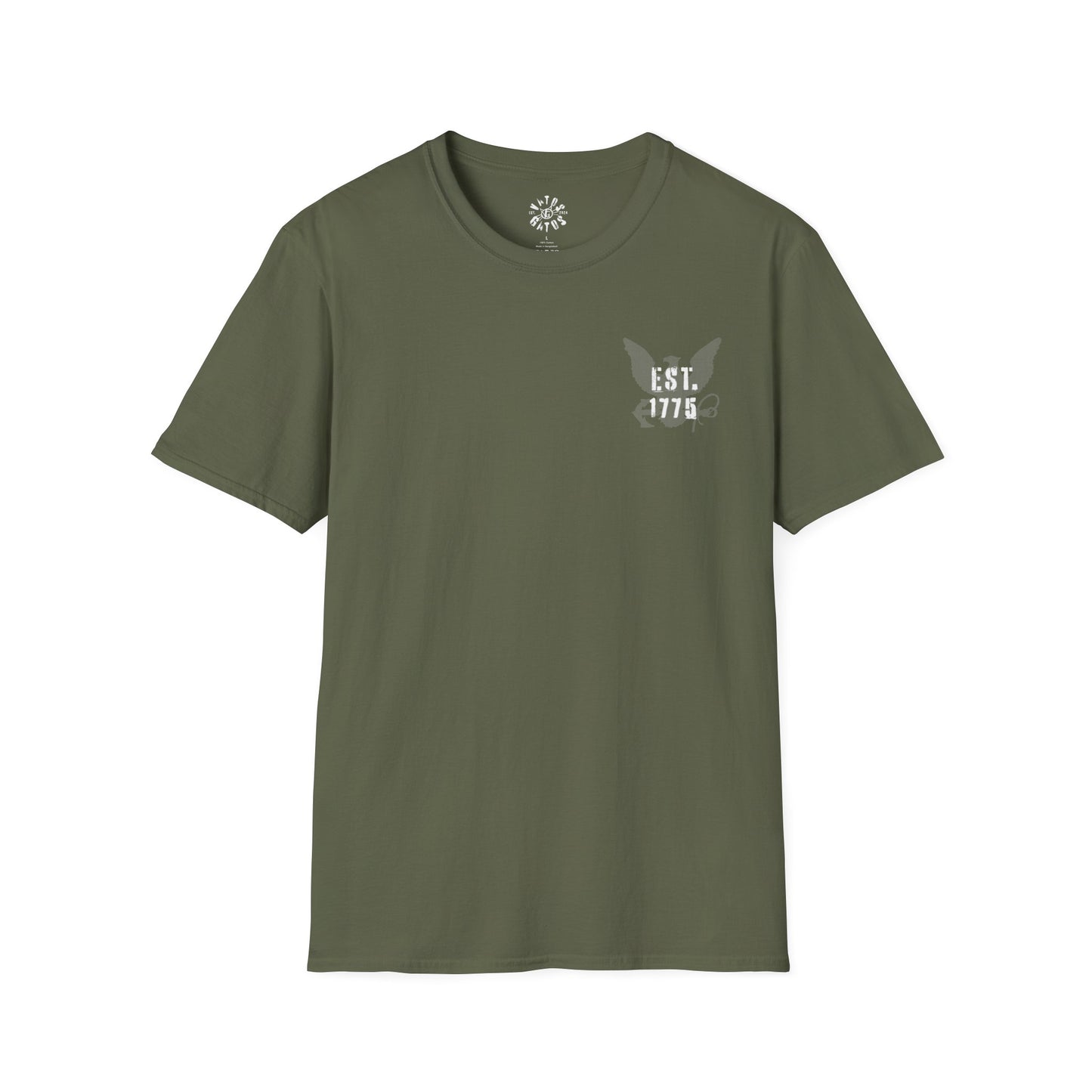USN Softstyle T-Shirt - US Navy Goat Patriotic Shirt