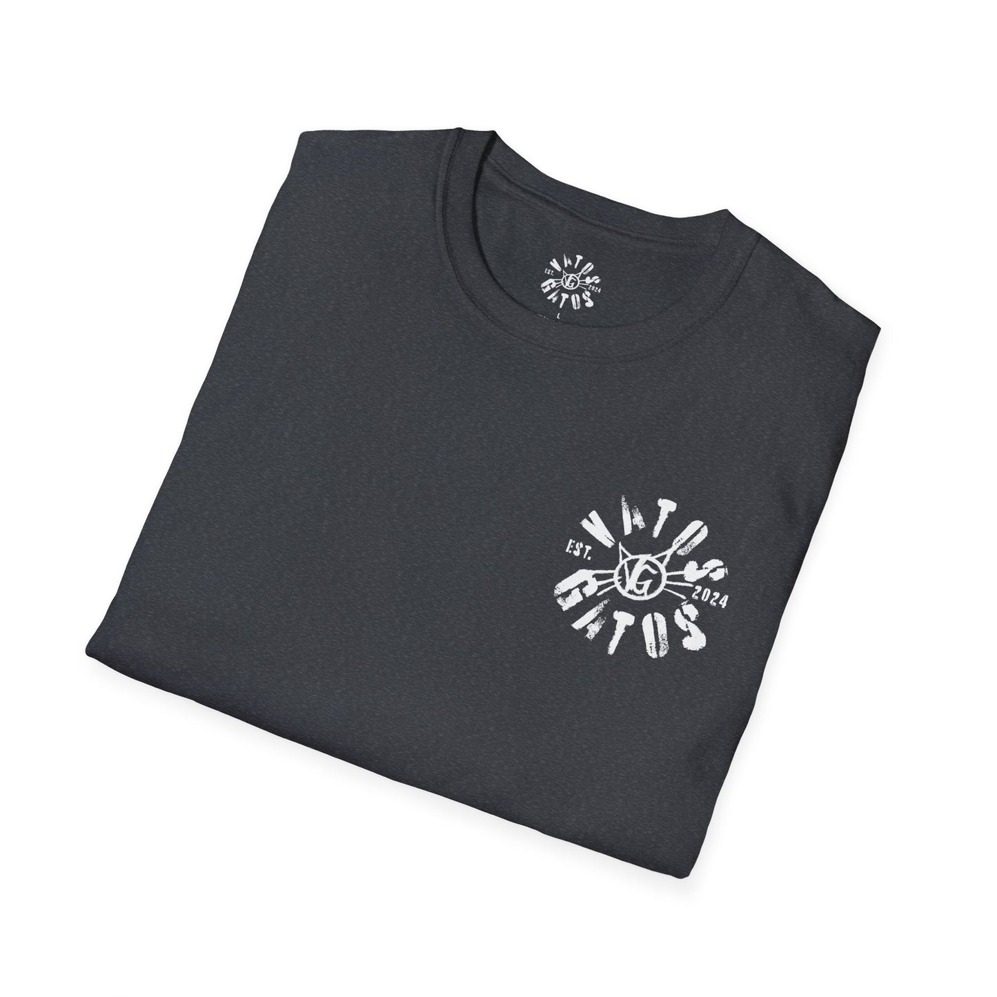 Softstyle T-Shirt - The OG Vato Gato Fighter Patriotic