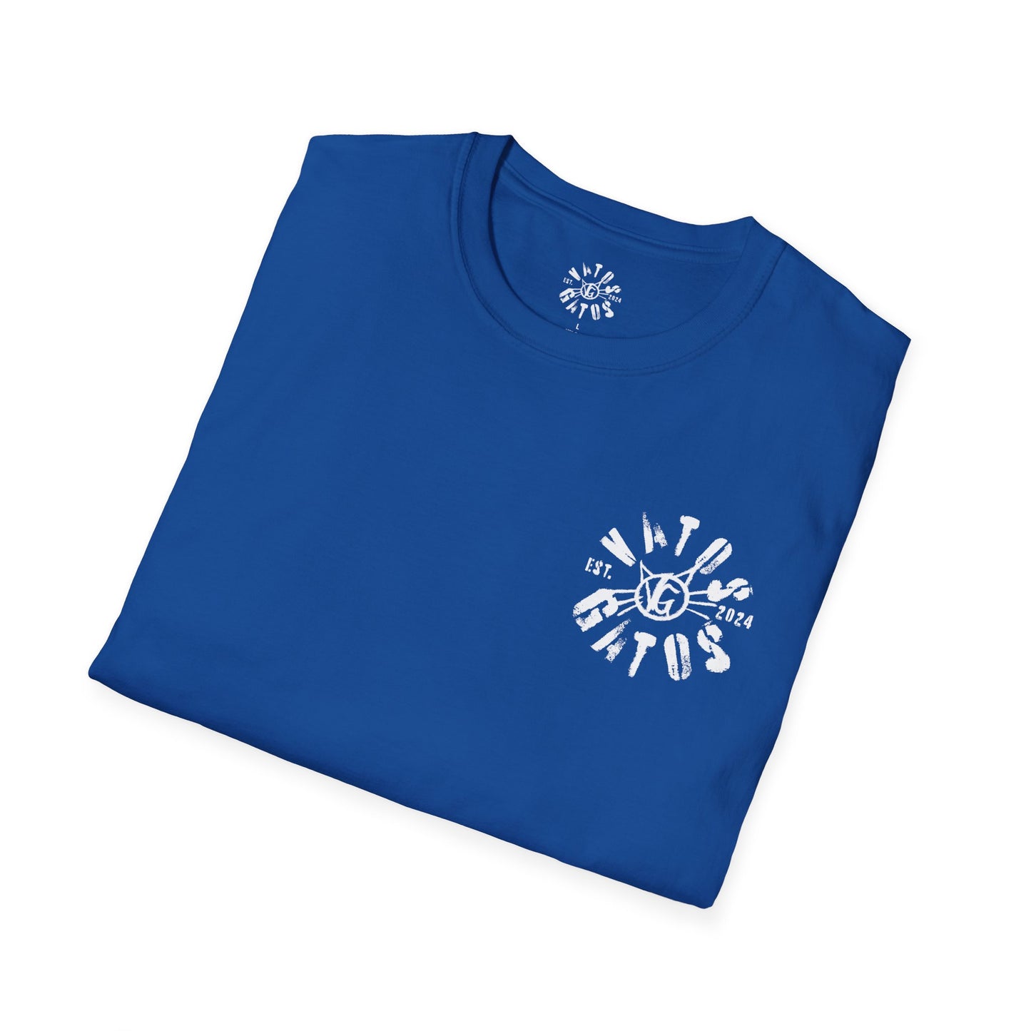 Softstyle T-Shirt - The OG Vato Gato Fighter Patriotic