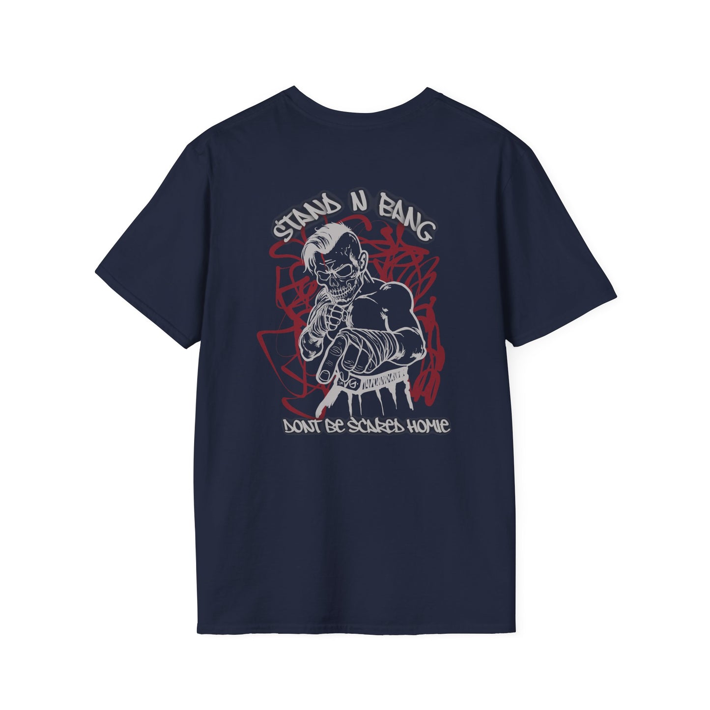 Softstyle Graphic T-Shirt - 'Stand N Bang'