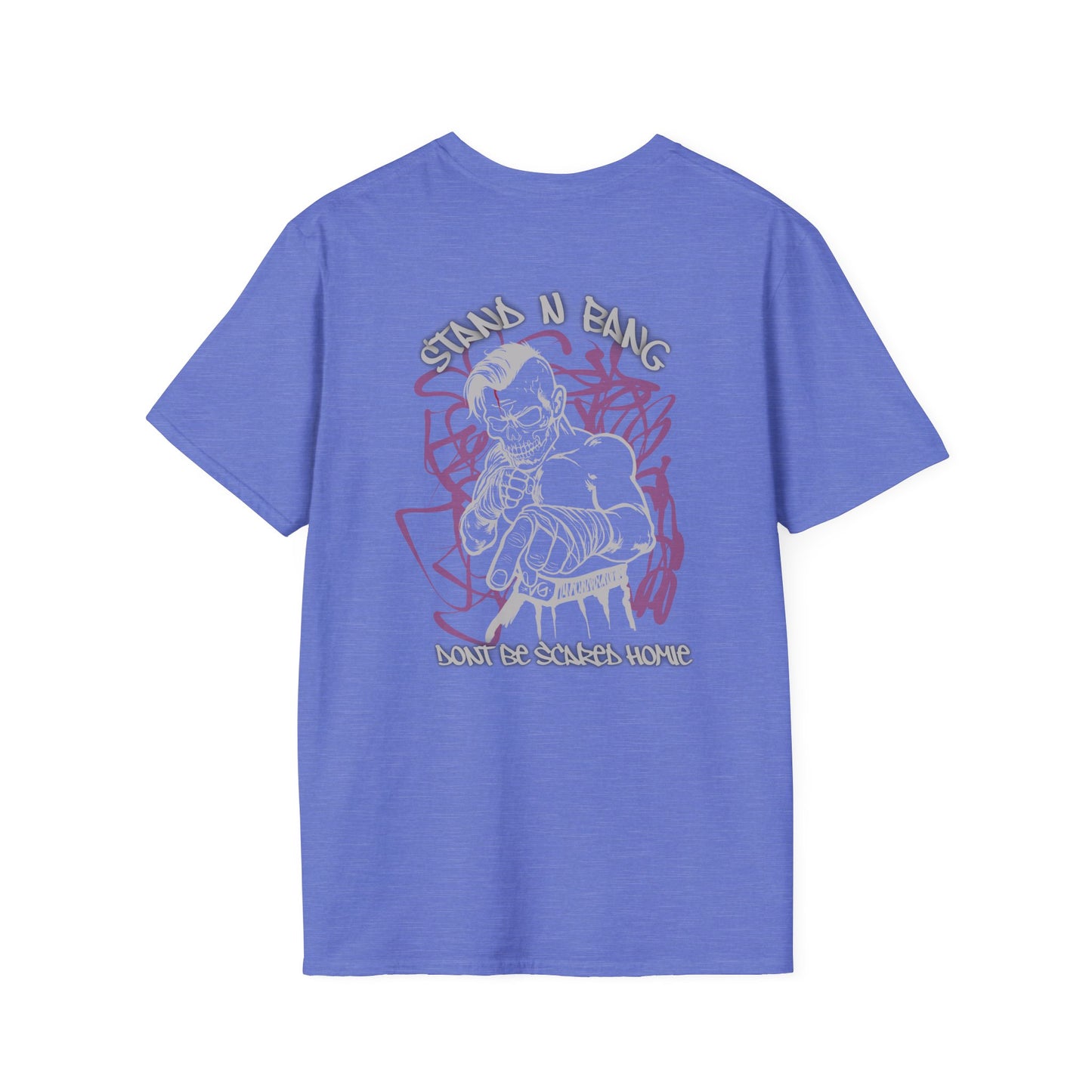 Softstyle Graphic T-Shirt - 'Stand N Bang'