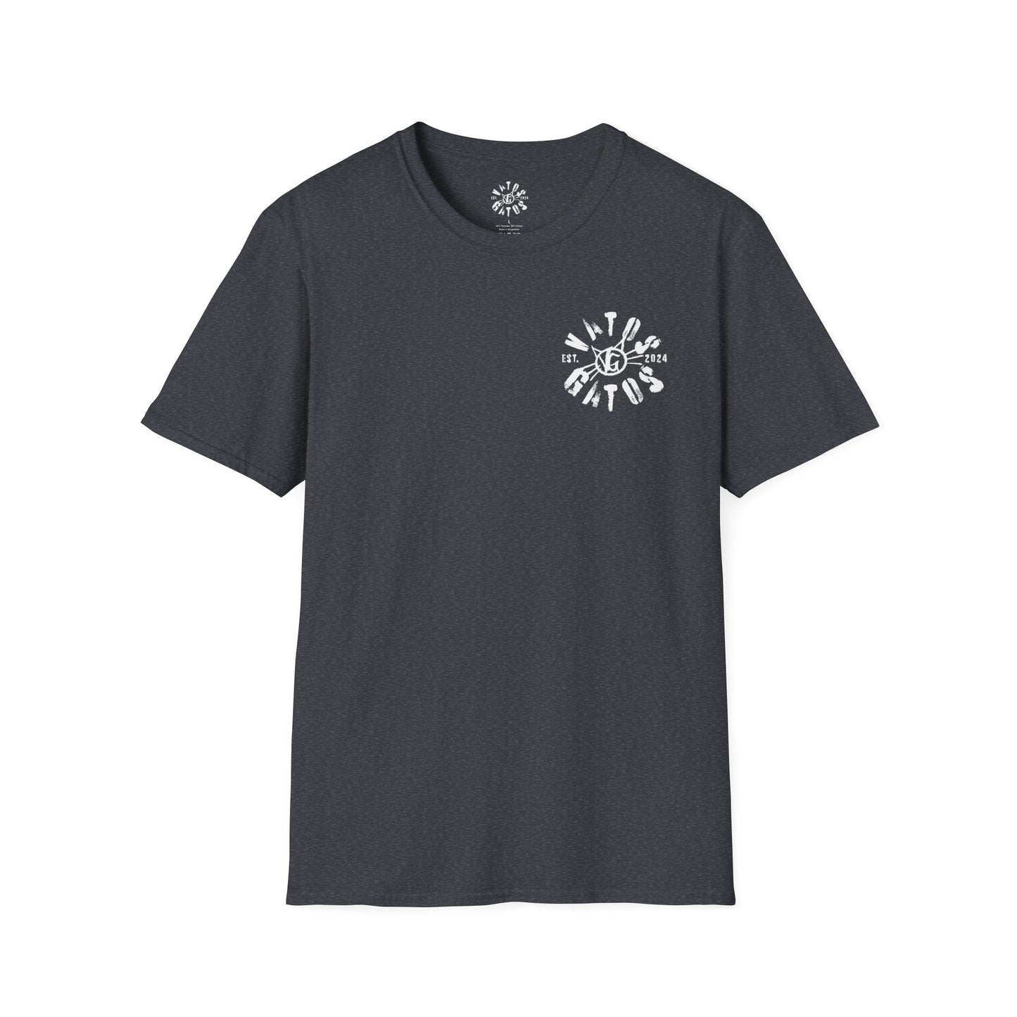 Softstyle T-Shirt - The OG Vato Gato Fighter Patriotic
