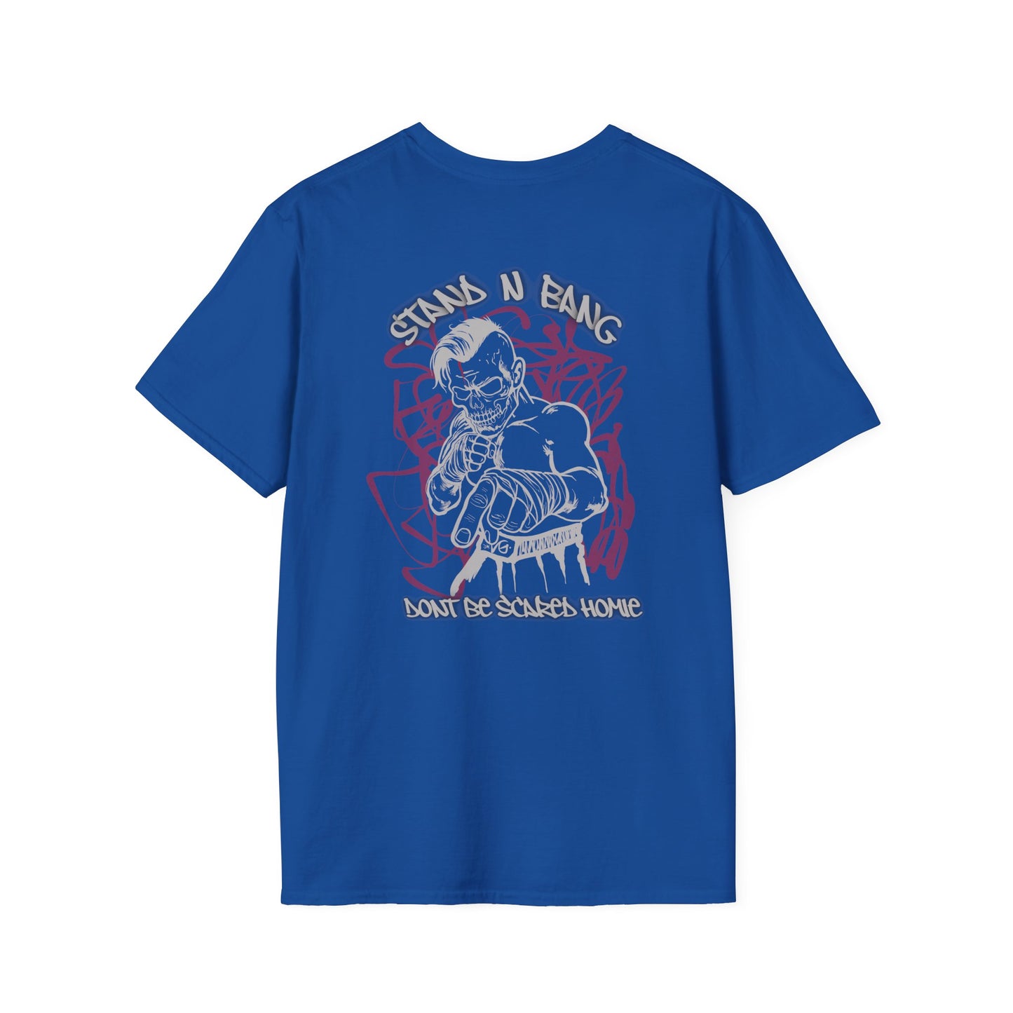 Softstyle Graphic T-Shirt - 'Stand N Bang'