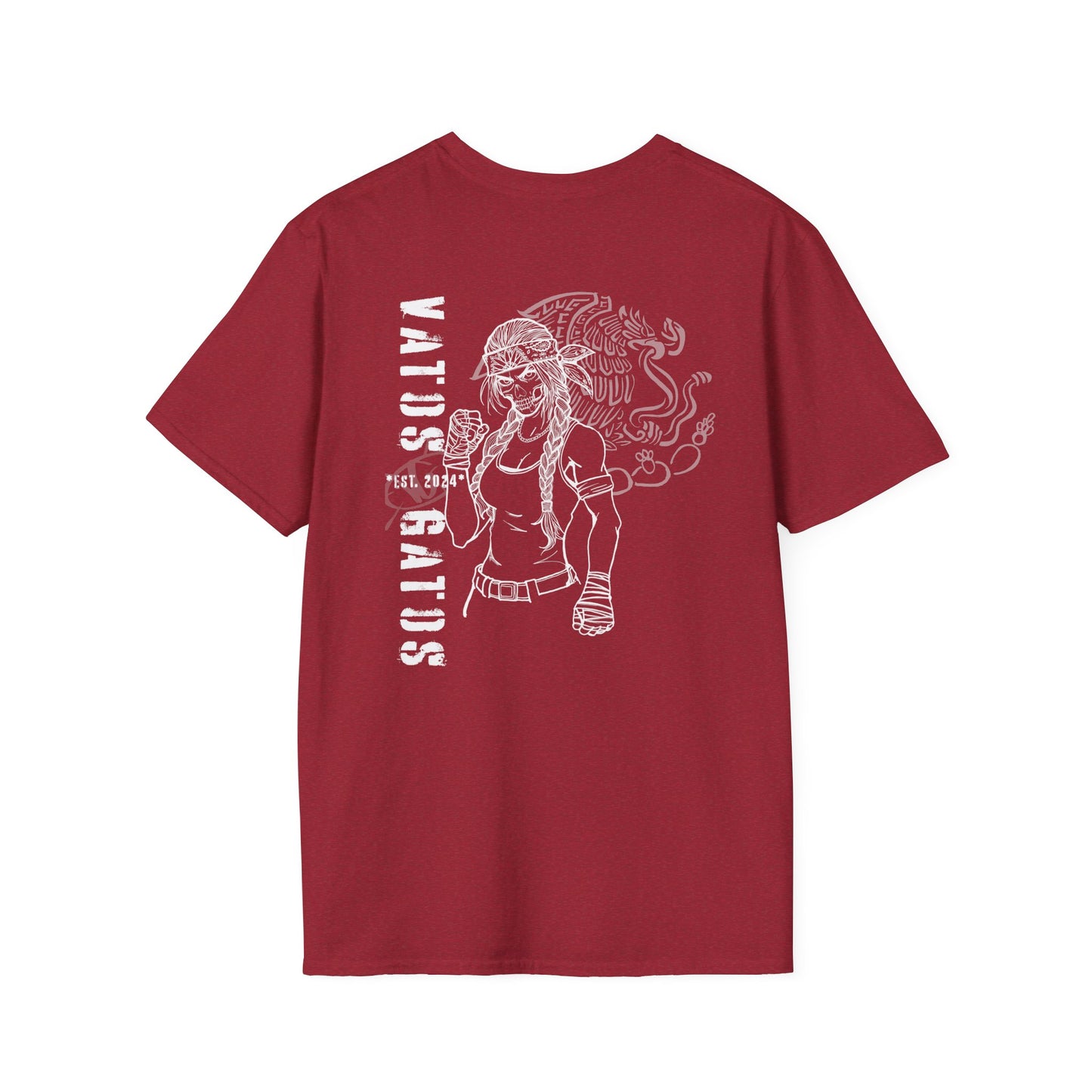 The OG Vato Gato Female Skull Mexican Fighter