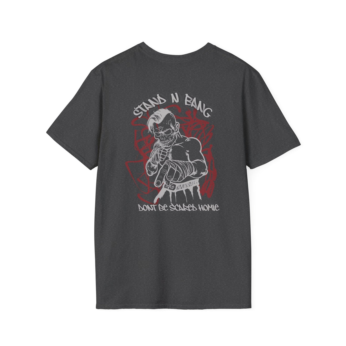 Softstyle Graphic T-Shirt - 'Stand N Bang'