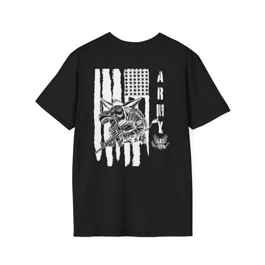 USA Softstyle T-Shirt - US Army Mule Patriotic Shirt