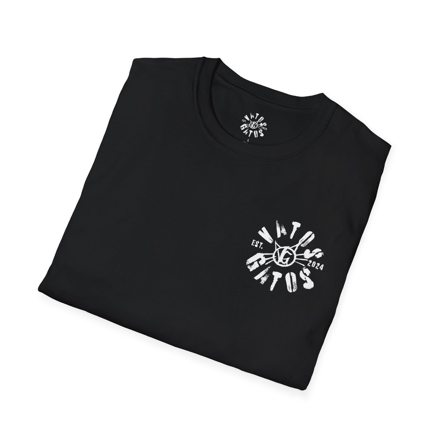Softstyle T-Shirt - The OG Vato Gato Fighter Patriotic