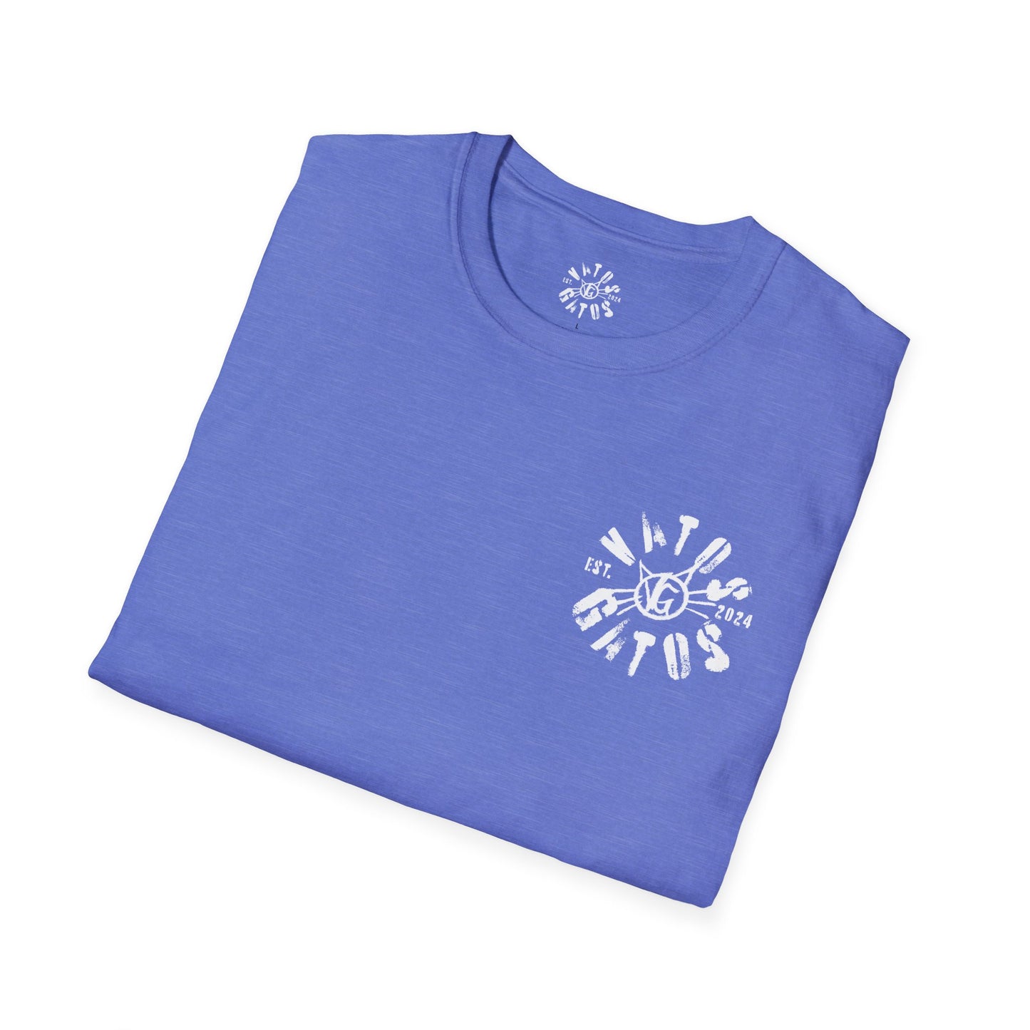 Softstyle T-Shirt - The OG Vato Gato Fighter Patriotic