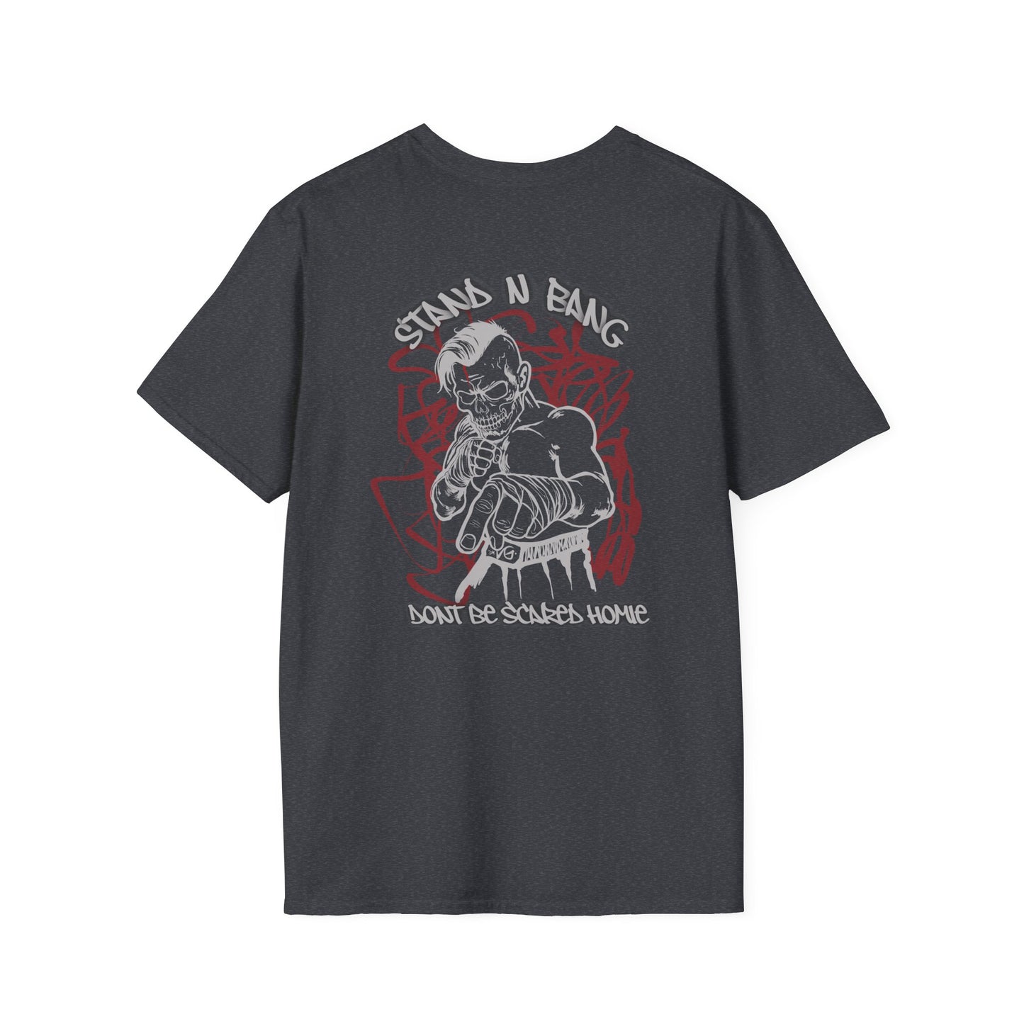 Softstyle Graphic T-Shirt - 'Stand N Bang'