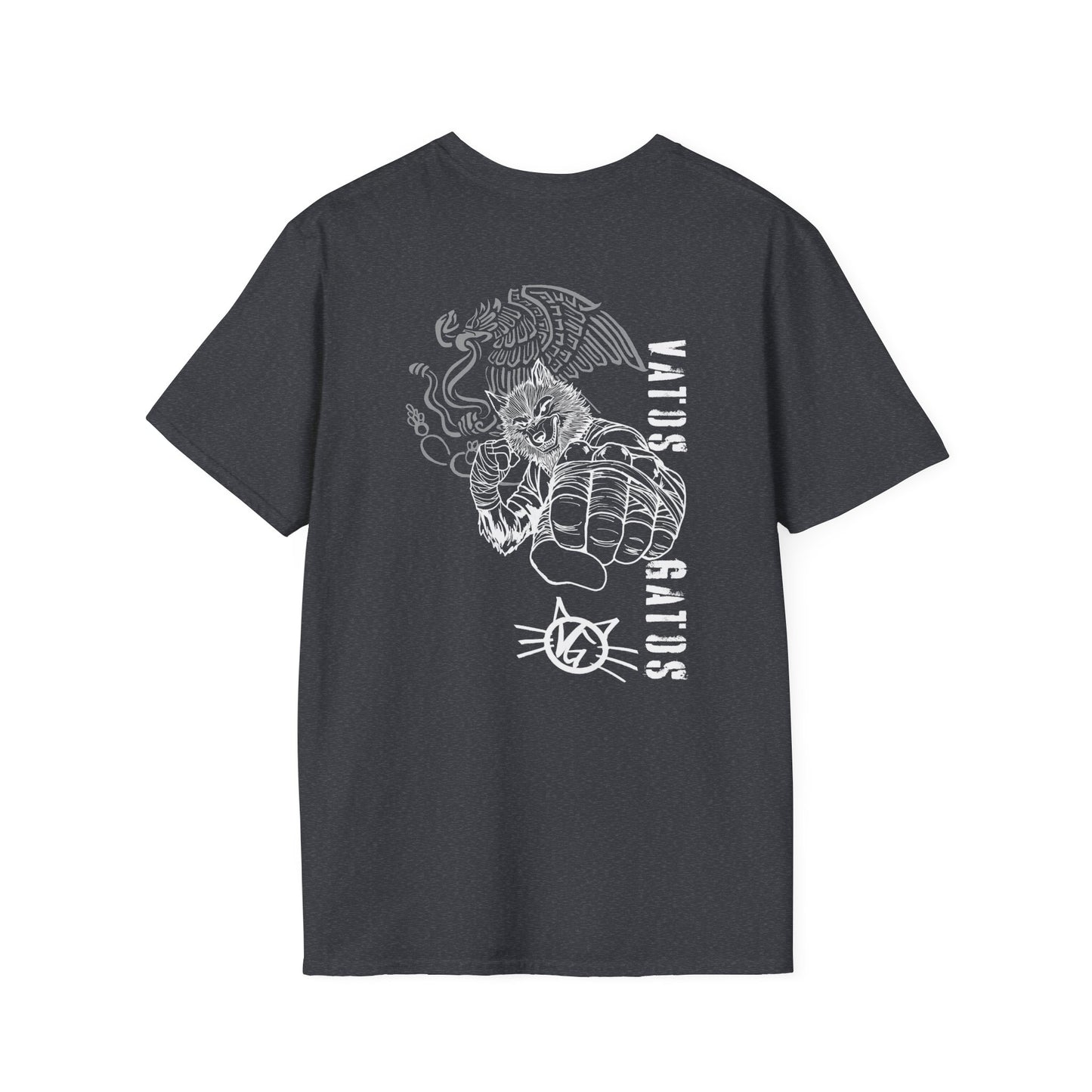 Wolf Vato Gato Mexican Fighter — Bold Graphic Tee | Streetwear Style