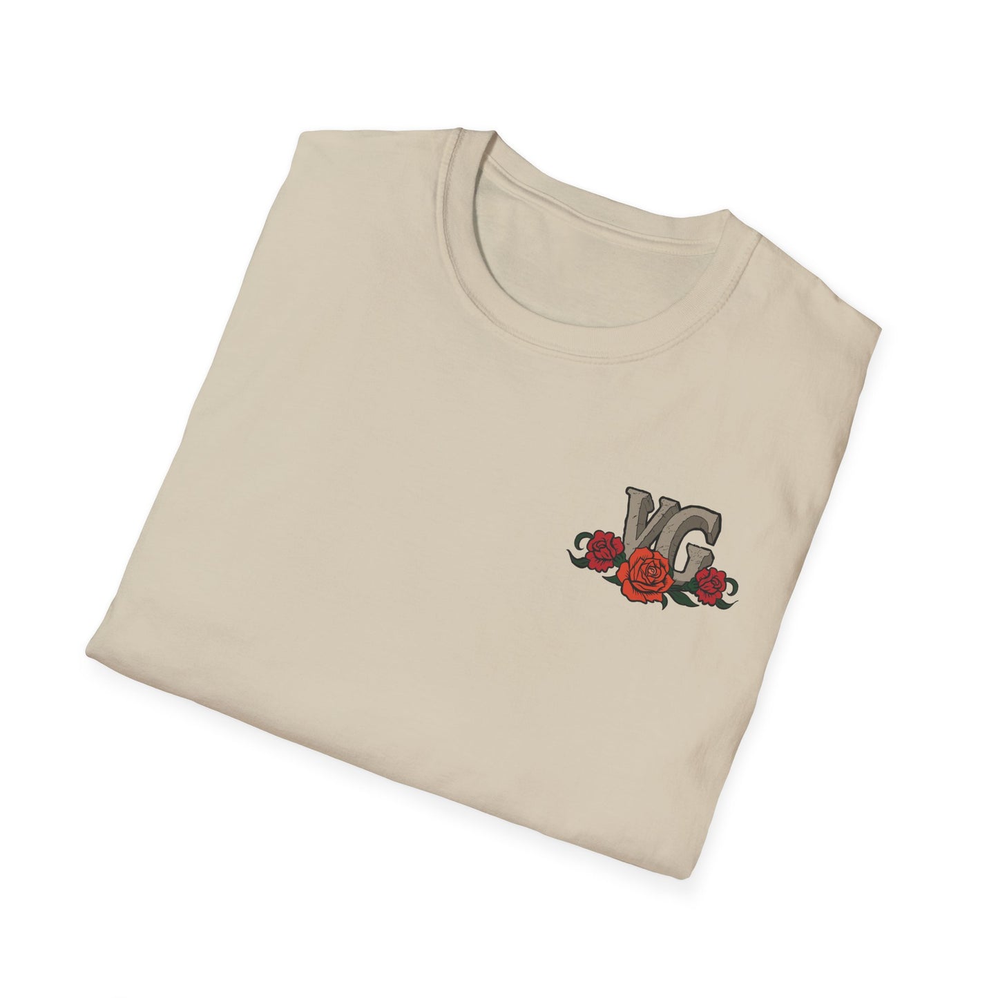 Softstyle Graphic T-Shirt - Floral Sugar Skull Woman