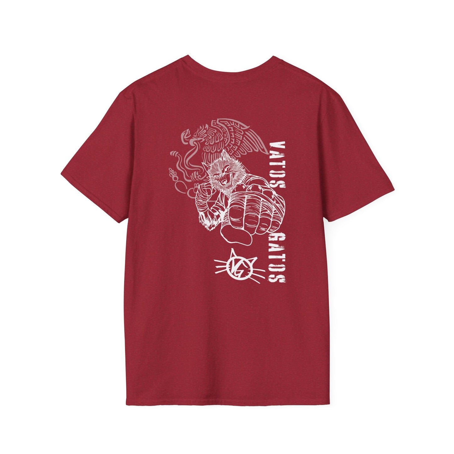 Wolf Vato Gato Mexican Fighter — Bold Graphic Tee | Streetwear Style