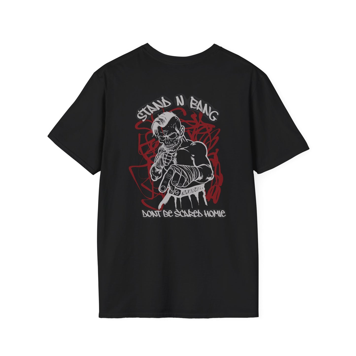 Softstyle Graphic T-Shirt - 'Stand N Bang'