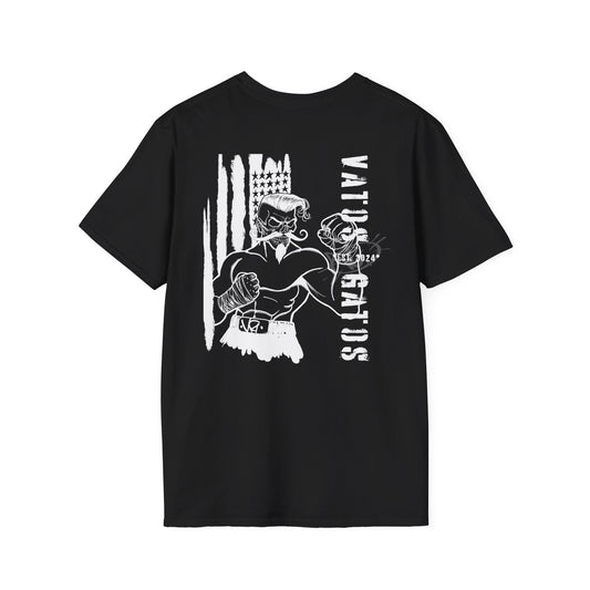 The Skull Vato Gato Fighter Patriotic