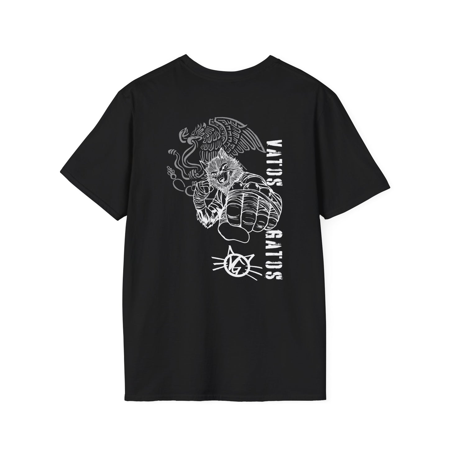 Wolf Vato Gato Mexican Fighter — Bold Graphic Tee | Streetwear Style