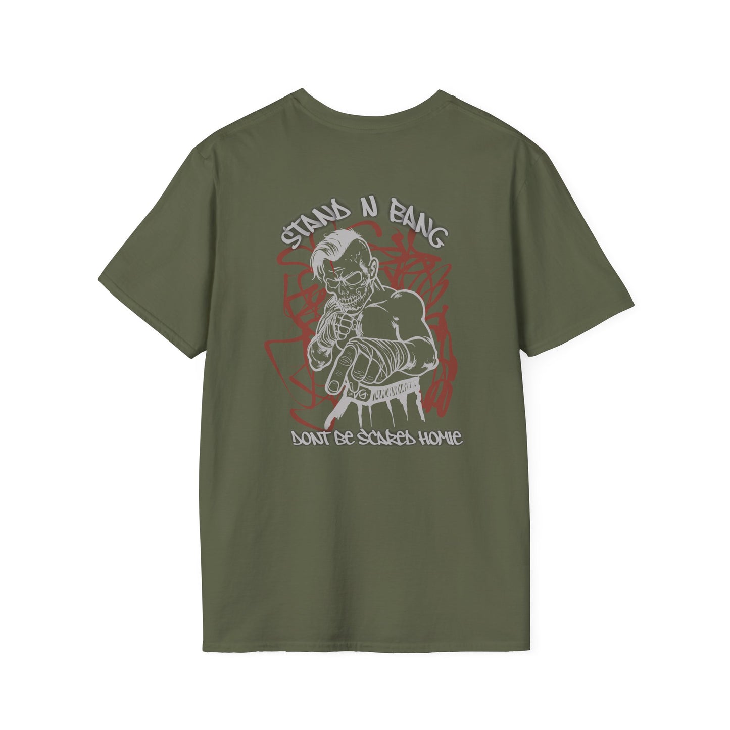 Softstyle Graphic T-Shirt - 'Stand N Bang'