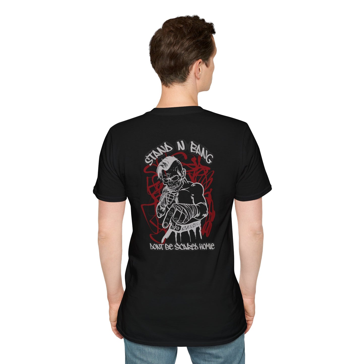 Softstyle Graphic T-Shirt - 'Stand N Bang'