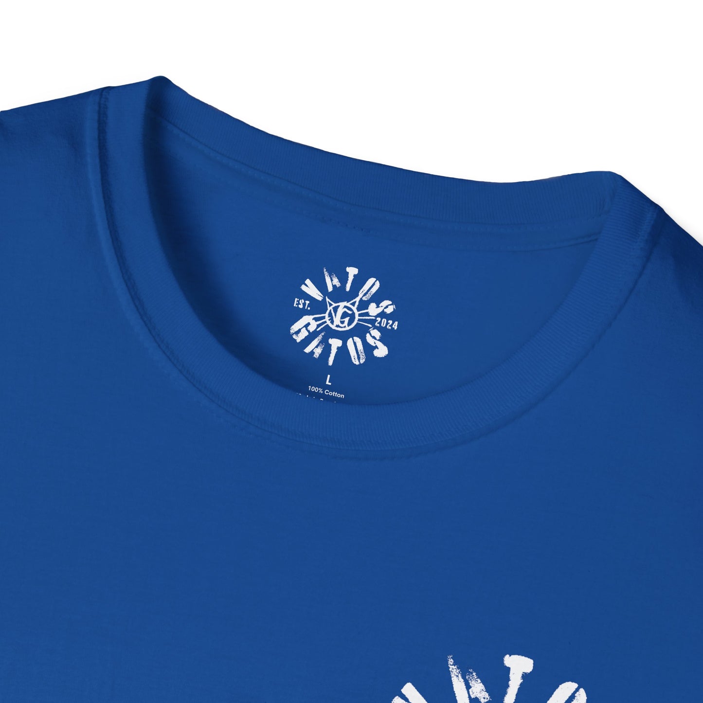 Softstyle T-Shirt - The OG Vato Gato Fighter Patriotic